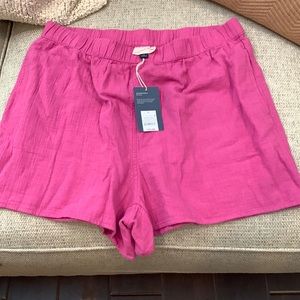 Target universal thread shorts pink size large